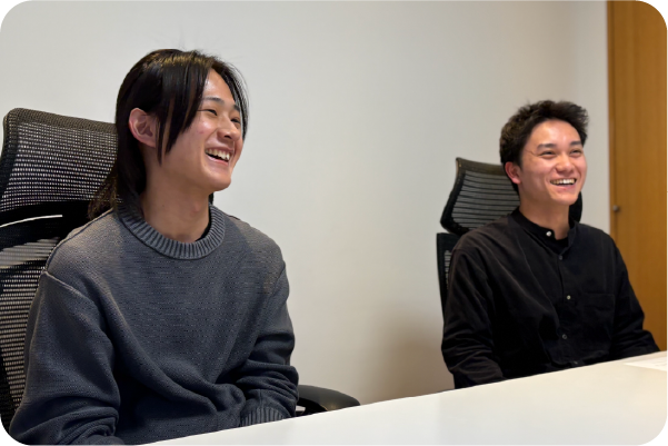 S・KさんとF・Rさん談笑する様子②